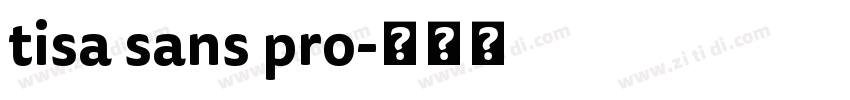 tisa sans pro字体转换